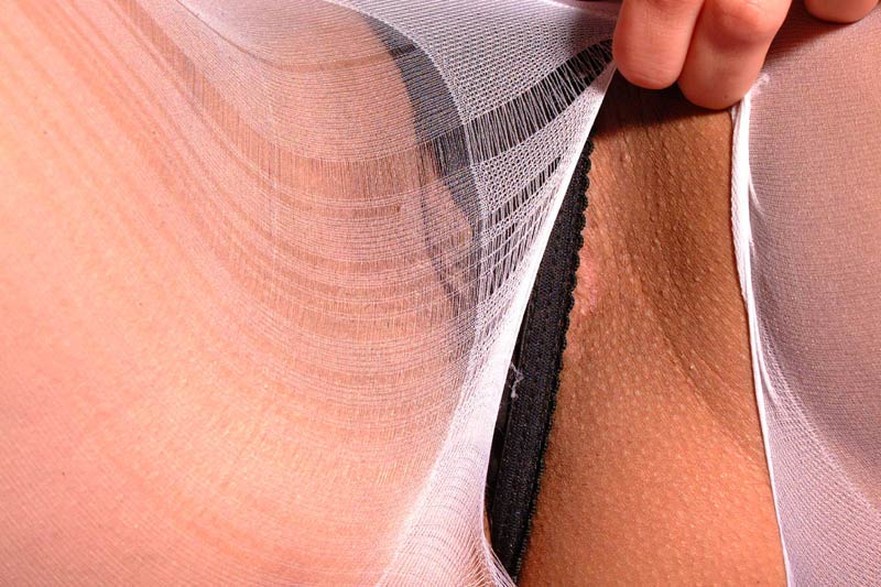 Strumphose strumpf socken nackt
